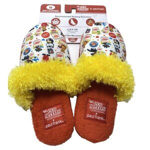 Paul Frank x Cup Noodles Slippers - Women's Medium, Brand New, Fun & Cozy!